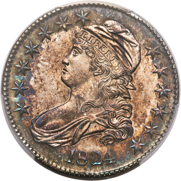 1824 50c O-113 MS thumbnail 2