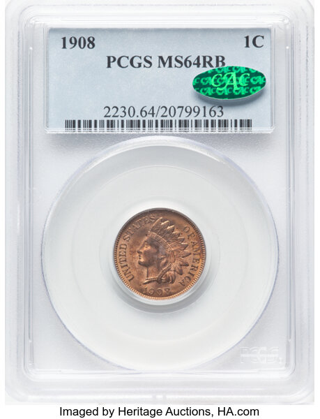 1908 1c MS RB thumbnail 4