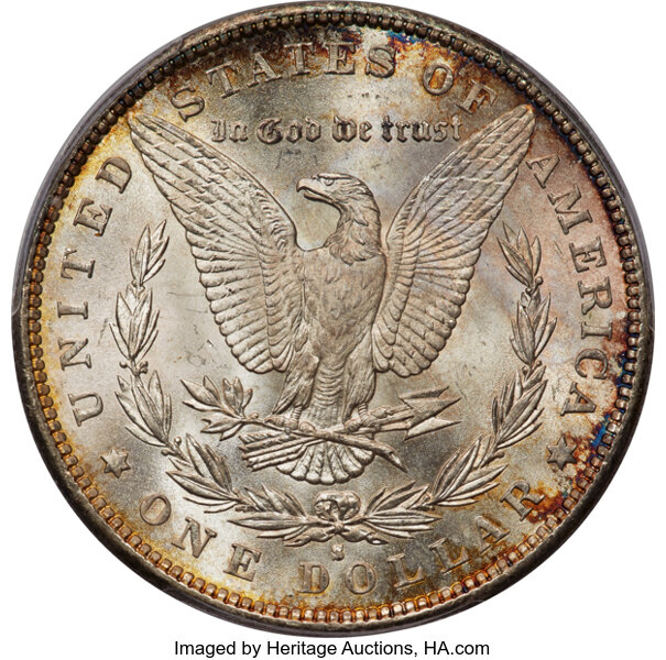 1891-S $1 MS66 CAC thumbnail 2