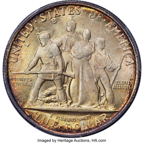 1936 50c Elgin MS67 CAC thumbnail 2