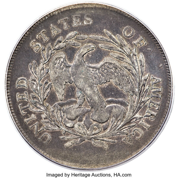 1795 $1  Draped Bust, Centered Bust, B-15, BB-52 MS thumbnail 11
