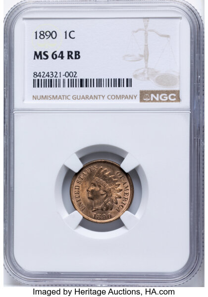 1890 1c MS RB thumbnail 3