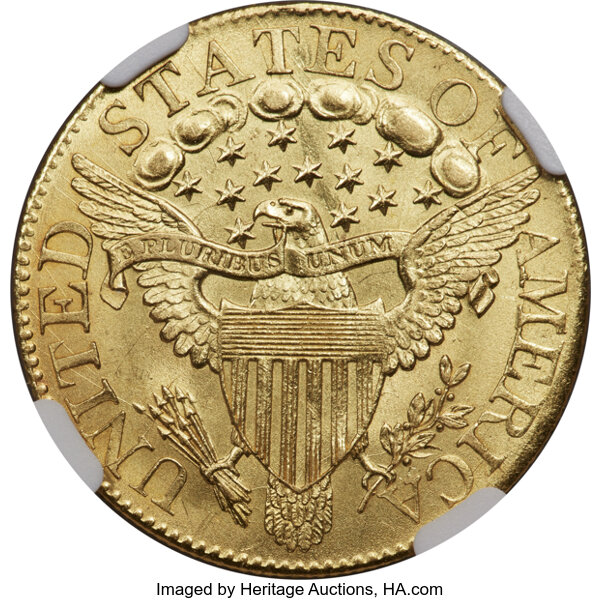 1806 $5  Knob 6, 7x6 Stars, BD-6 MS thumbnail 8
