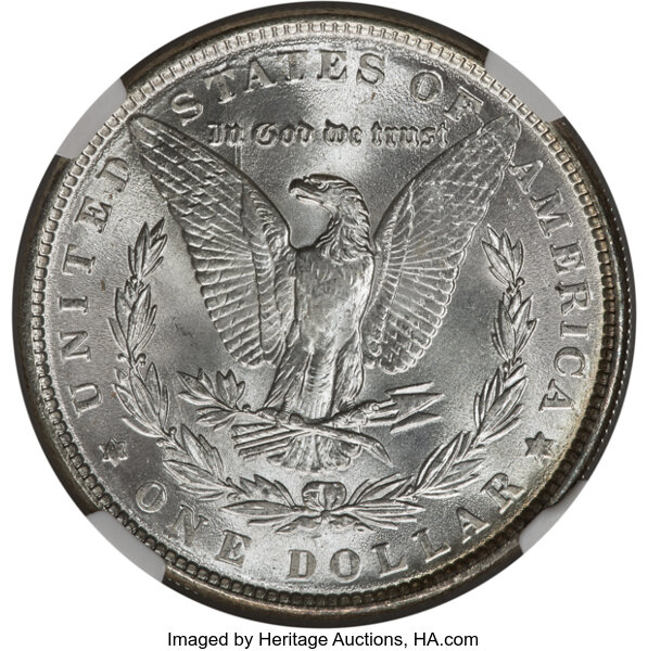1886 $1 MS68 CAC thumbnail 4