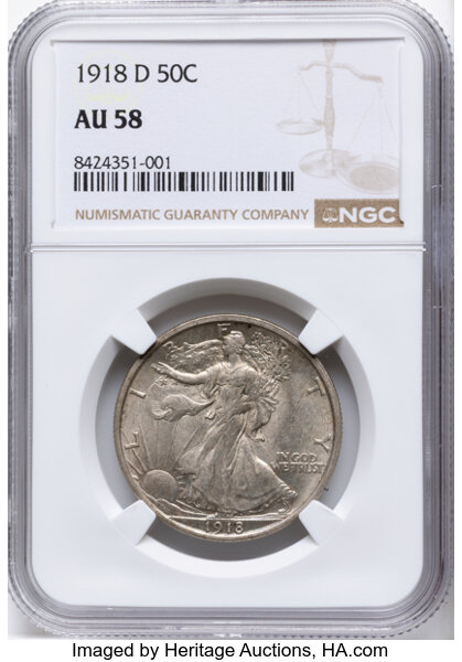 1918-D 50c MS thumbnail 4