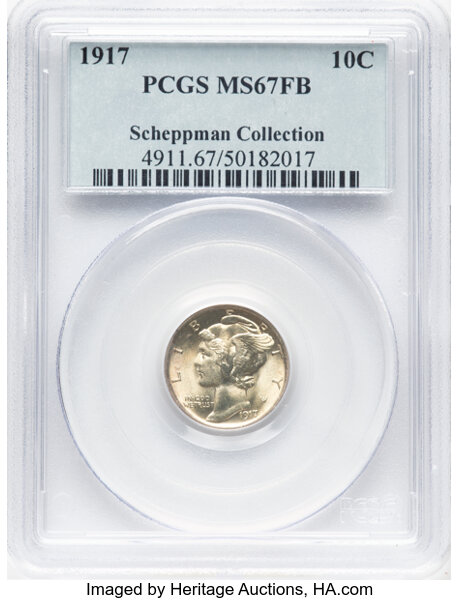 1917 10c MS FB thumbnail 3