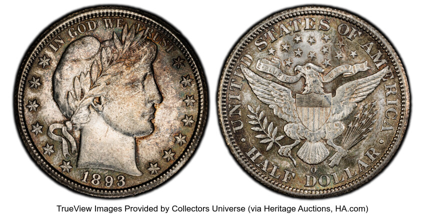 1893-O 50c MS thumbnail 3