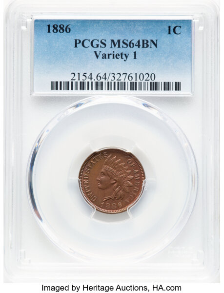 1886 1c Type 1 MS BN thumbnail 3