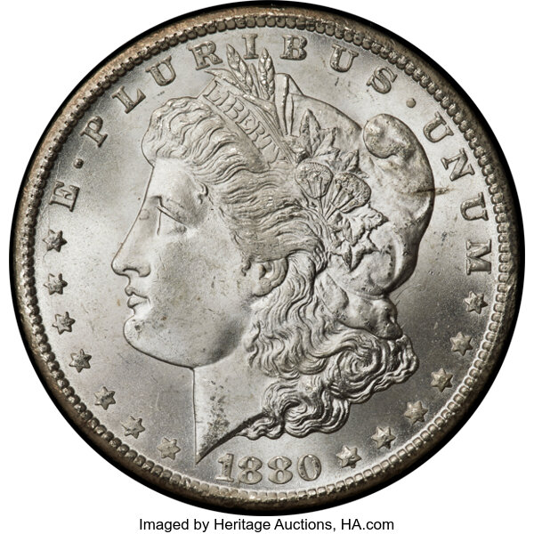 1880-CC $1  GSA Hoard, Hard package MS thumbnail 3