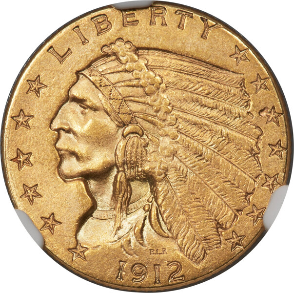 1912 $2 1/2 MS thumbnail 7