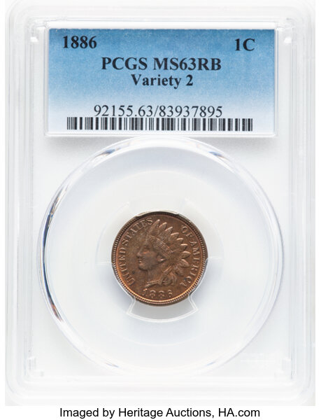 1886 1c Type 2 MS RB thumbnail 3