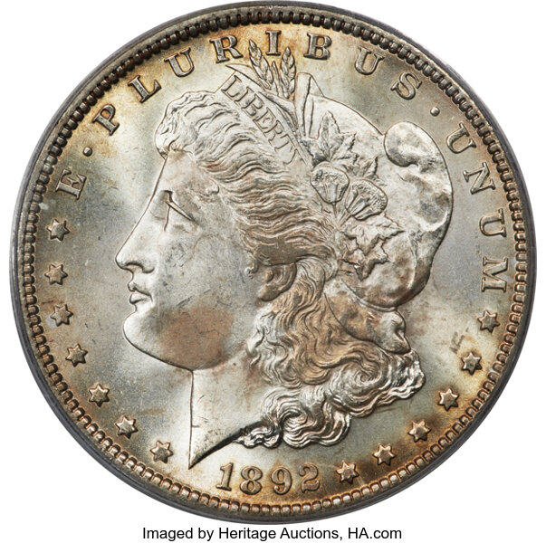 1892 $1  MS thumbnail 3