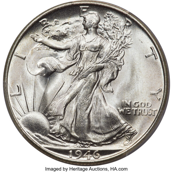 1946-S 50c MS thumbnail 4