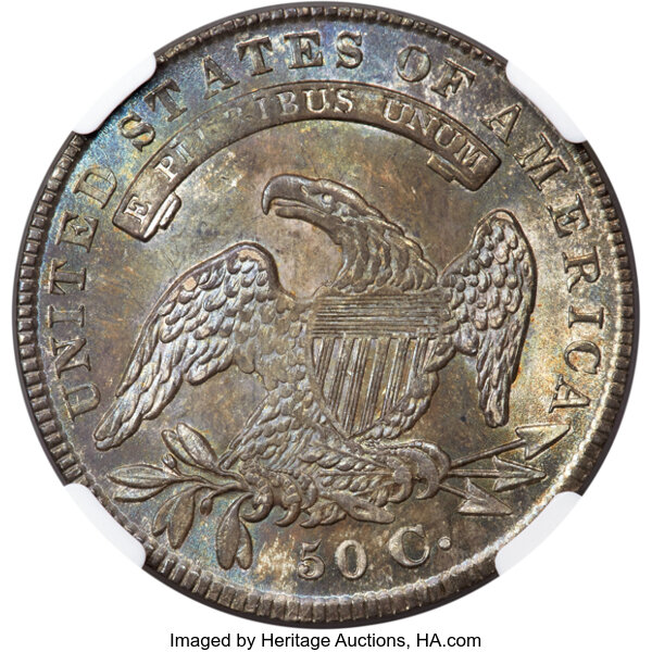 1836 50c Lettered Edge, O-117 MS thumbnail 7
