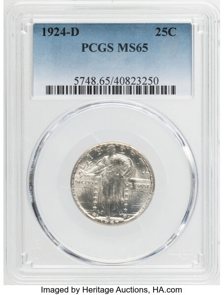 1924-D 25c MS thumbnail 3