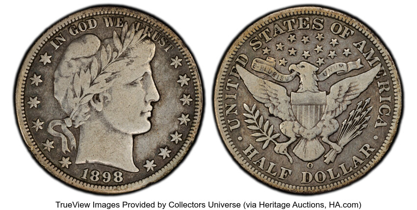 1898-O 50c MS thumbnail 2