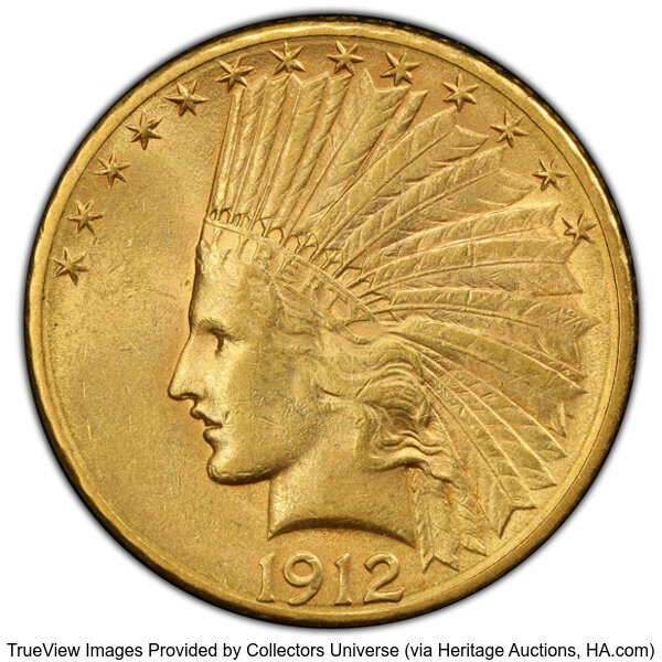 1912-S $10  MS thumbnail 3
