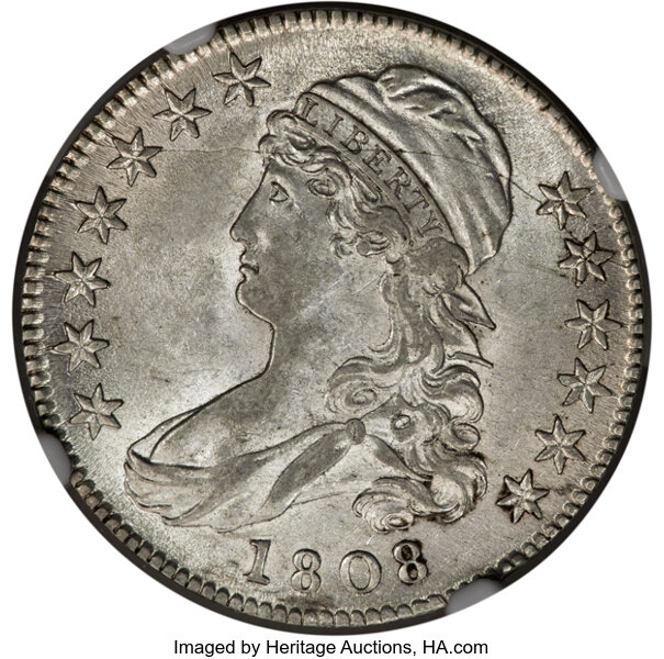 1808 50c O-107a MS thumbnail 2