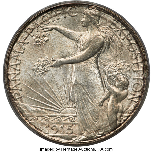 1915-S/S 50c Panama-Pacific Expo, RPM, FS-502 MS thumbnail 2
