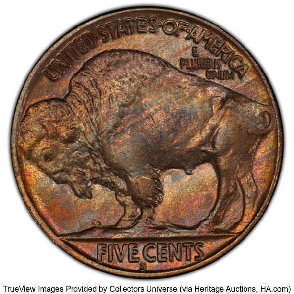 1923-S 5c MS66 CAC thumbnail 8