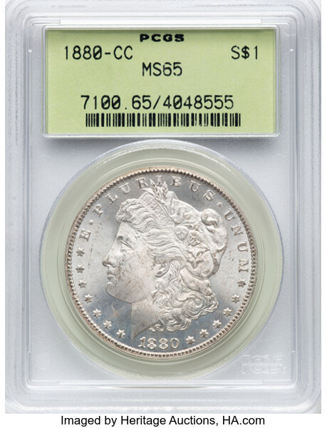 1880-CC $1  8/7, Low 7, VAM-6 MS thumbnail 2