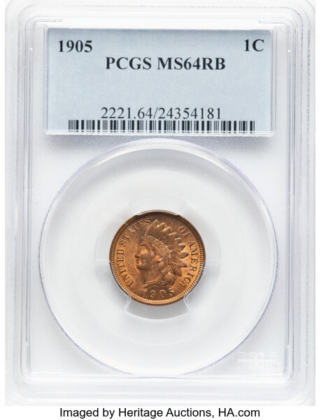 1905 1c MS RB thumbnail 3