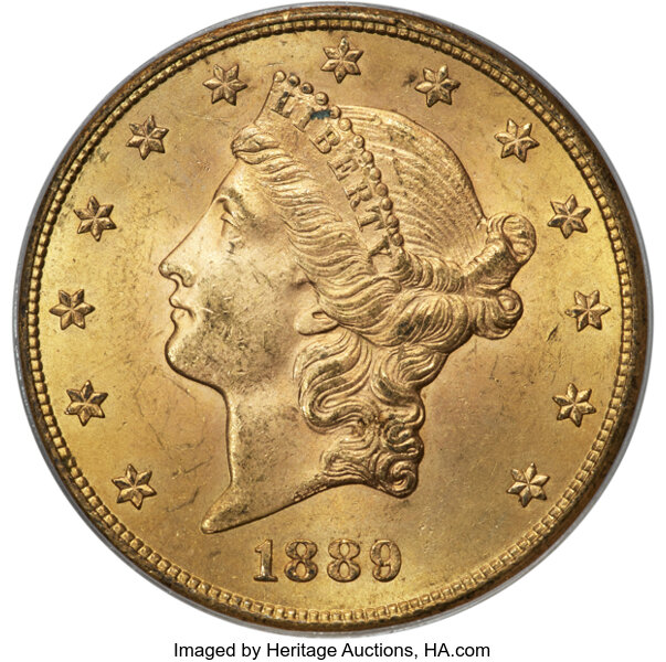 1889-S $20  MS thumbnail 3