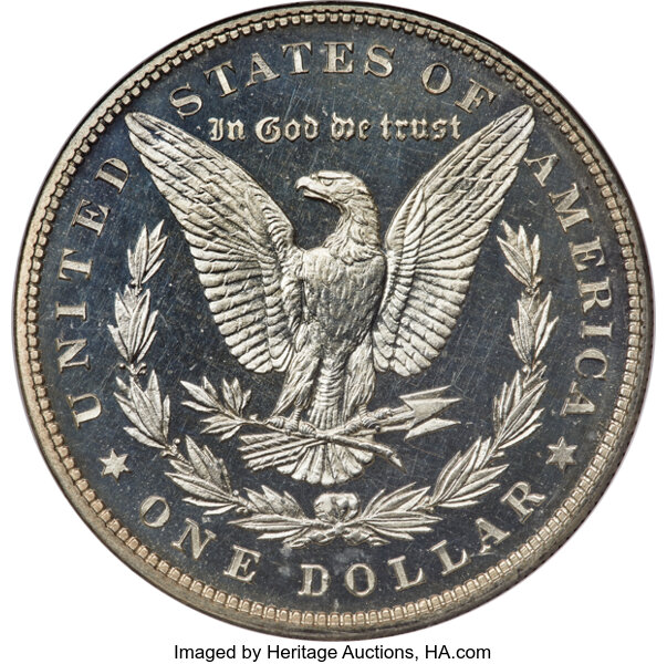 Morgan Dollar $1  1878-1921 PR CAM [Type] PR67 CAM thumbnail 2