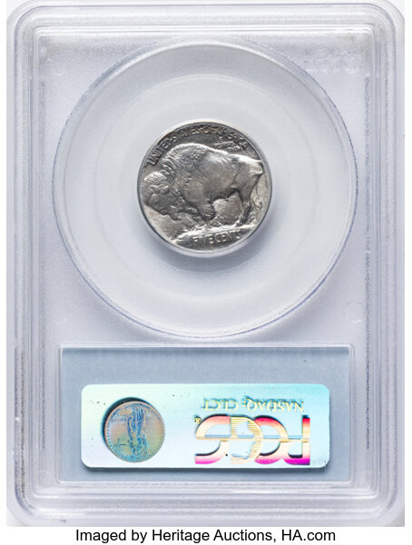 1913 5c Buffalo, Type 1 MS66 thumbnail 2