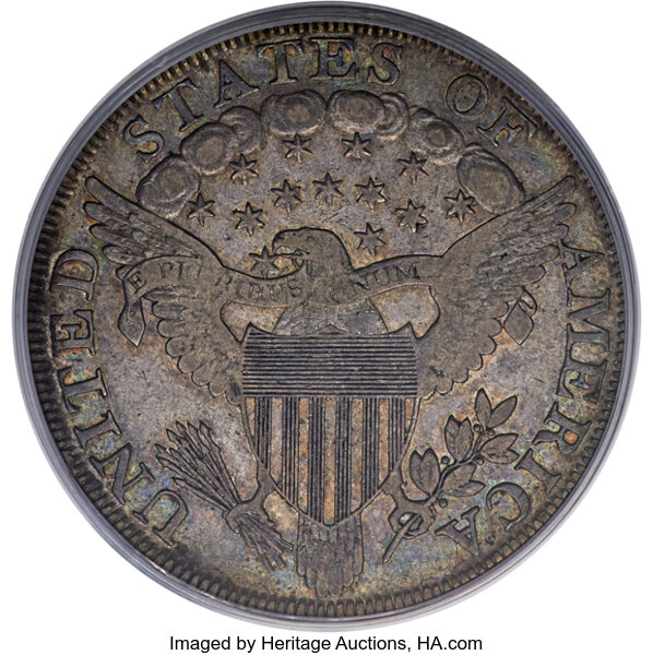 1800 $1  Dotted Date, B-14, BB-194 MS thumbnail 6