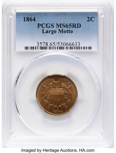 2-Cent Piece Set 2c no 1867 DDO, 10 Coins MS RD thumbnail 13