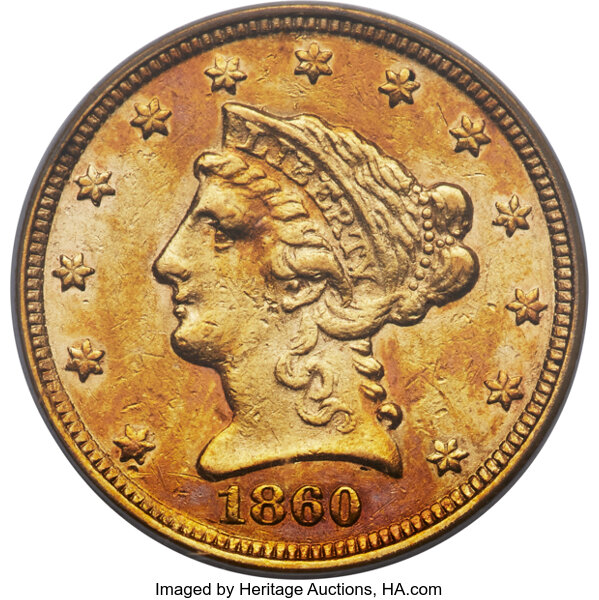 1860-C $2 1/2 MS thumbnail 2