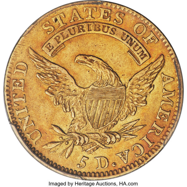 1811 $5  Small 5, BD-2 MS thumbnail 7