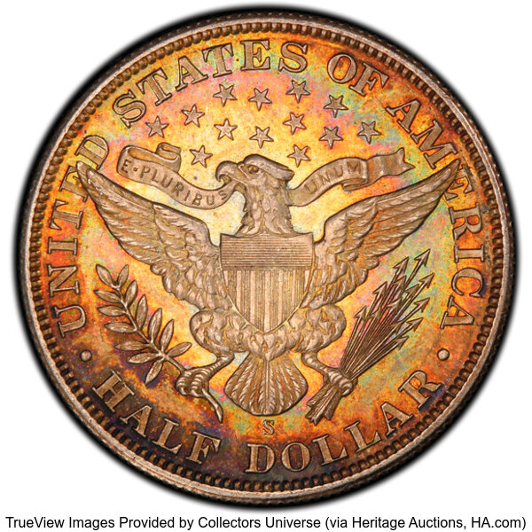 1900-S 50c MS63 thumbnail 2