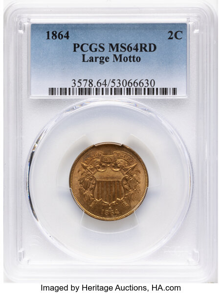2-Cent Piece Set 2c no 1867 DDO, 10 Coins MS RD thumbnail 12