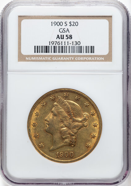 1900-S $20  MS thumbnail 3