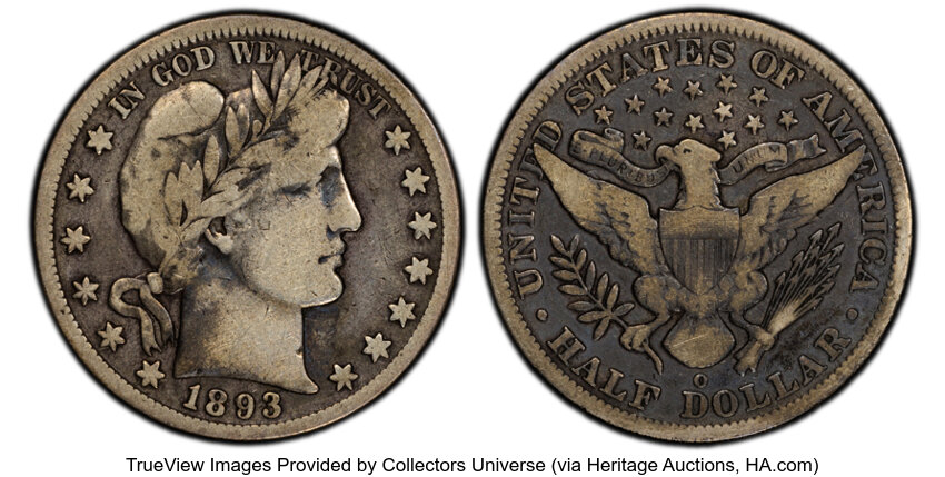 1893-O 50c MS thumbnail 4