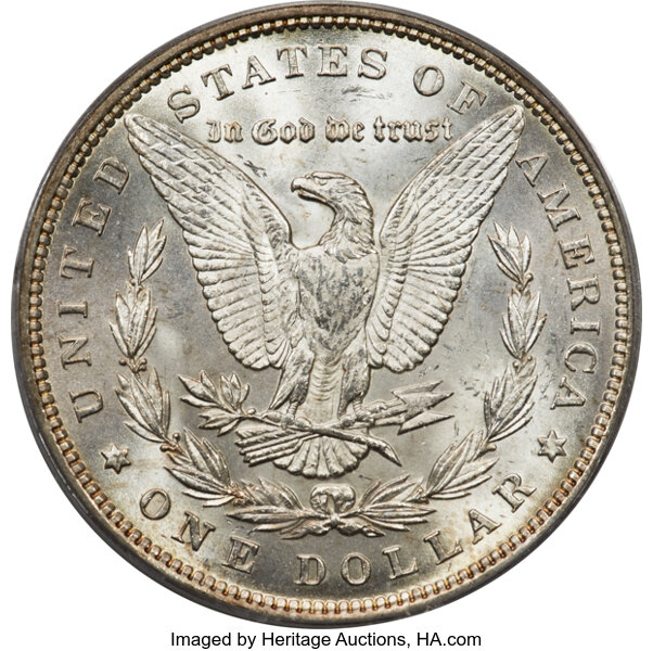 1892 $1 MS65 thumbnail 2