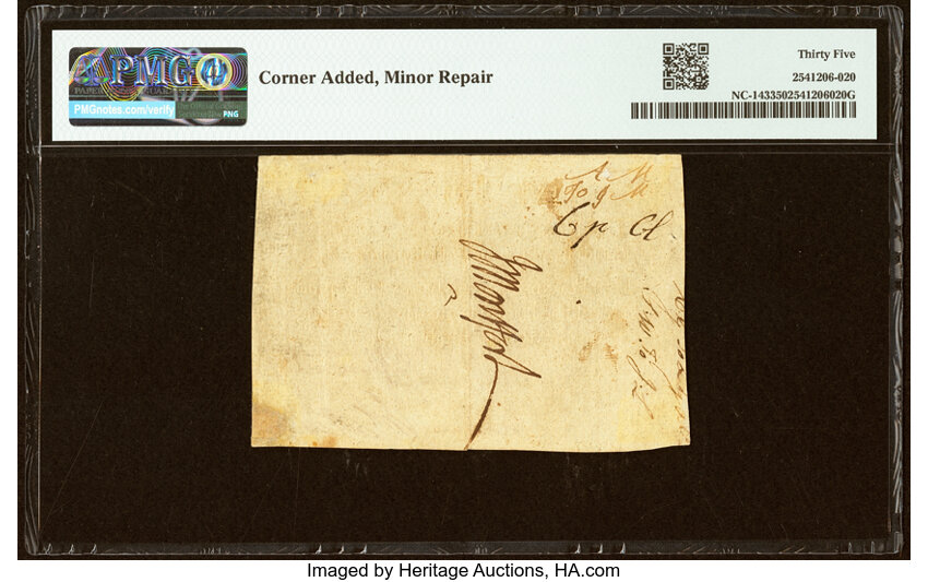 Dec 1771 £5 North Carolina (Fr. NC143) thumbnail 10