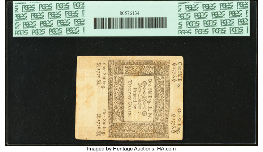 Jun 19, 1776 1s Connecticut (Fr. CT207) thumbnail 7
