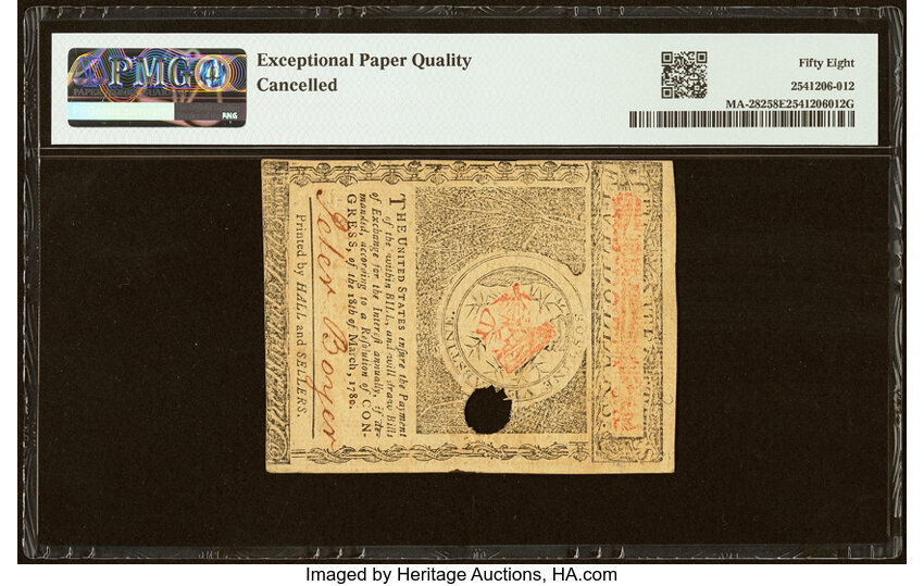 May 5, 1780 $5  Massachussetts (Fr. MA282) thumbnail 6