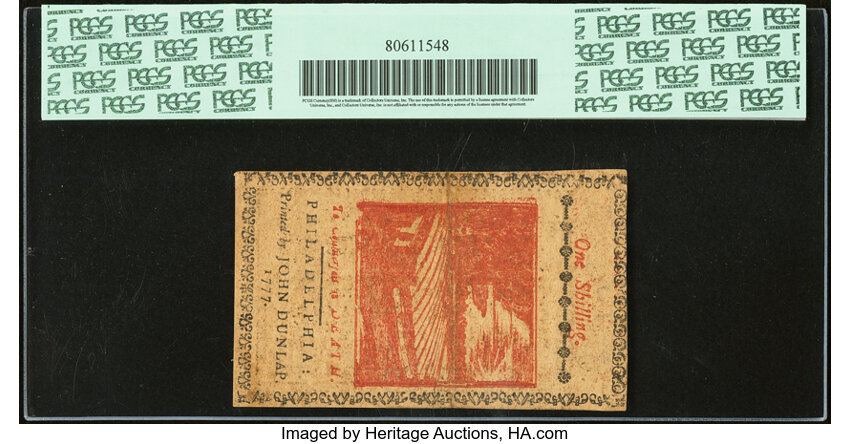 Apr 10, 1777 1s Pennsylvania (Fr. PA213b) thumbnail 3