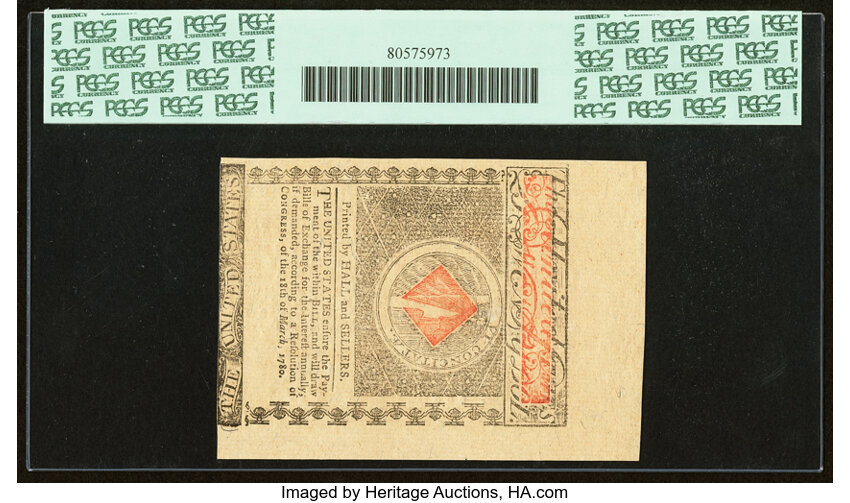 Jul 2, 1780 $20  Rhode Island (Fr. RI289) thumbnail 7