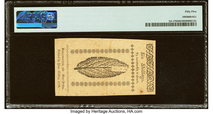 Mar 25, 1776 6s New Jersey (Fr. NJ178) thumbnail 18