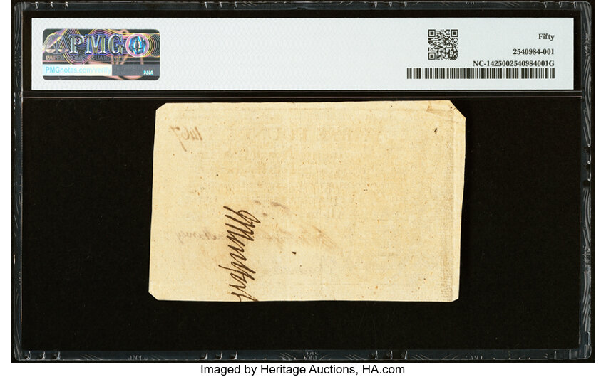 Dec 1771 £3 North Carolina (Fr. NC142) thumbnail 6