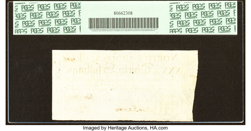 Mar 9, 1754 30s North Carolina (Fr. NC81) thumbnail 8