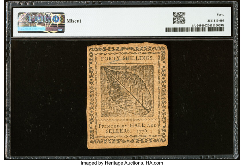 Apr 25, 1776 40s Pennsylvania (Fr. PA208) thumbnail 5