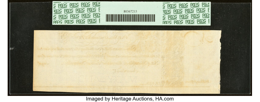 1733 1s6d Maryland (Fr. MD2) thumbnail 3