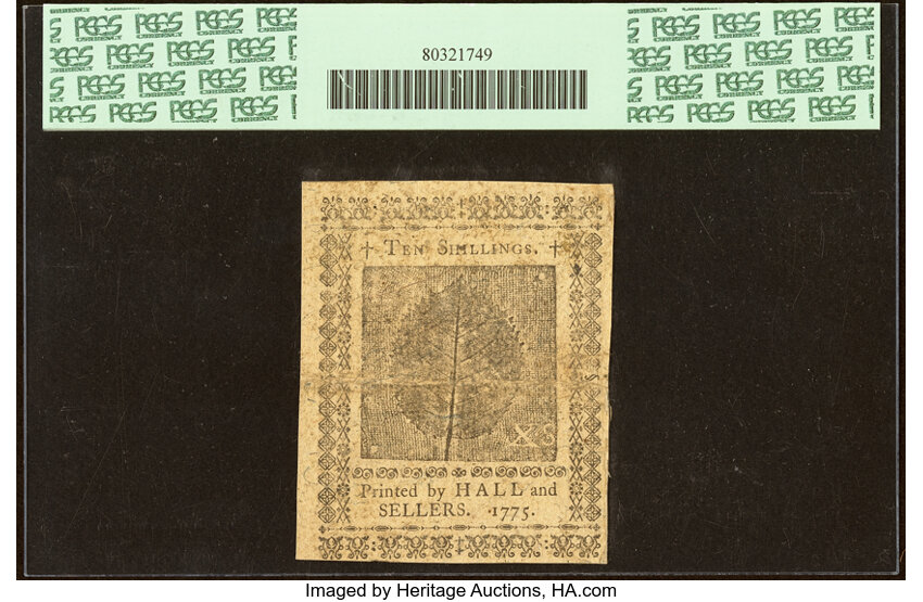 Dec 8, 1775 10s Pennsylvania (Fr. PA193) thumbnail 4