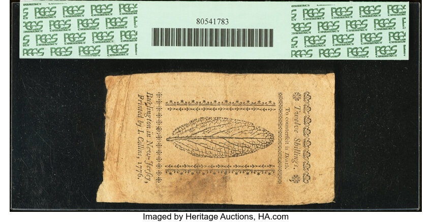 Mar 25, 1776 12s New Jersey (Fr. NJ179) thumbnail 20